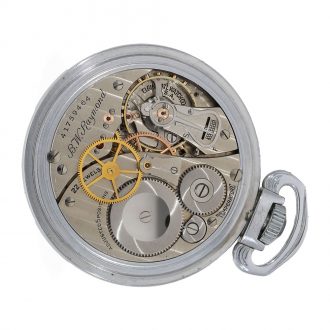 American metal military watch with center seconds Circa 1943