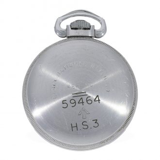 American metal military watch with center seconds Circa 1943