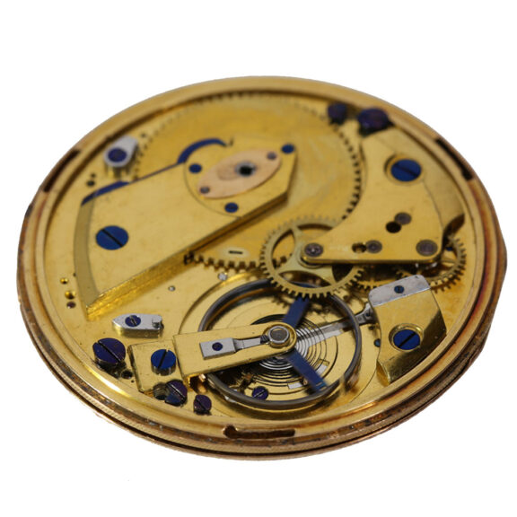 French 18 carat gold watch with experimental lever escapement Circa 1815 French 18 carat gold watch with experimental lever escapement Circa 1815