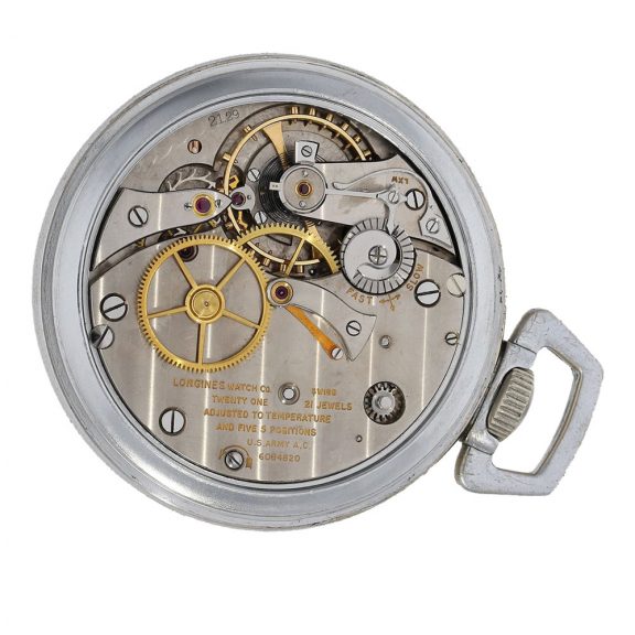 Swiss military navigation watch with power reserve Circa 1940 Swiss military navigation watch with power reserve Circa 1940