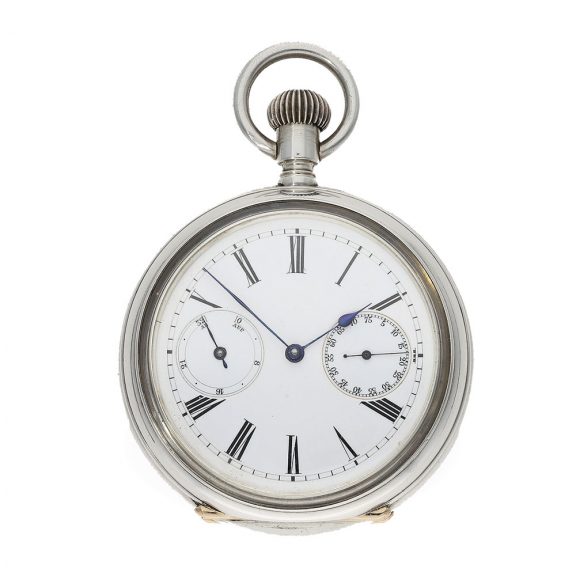 German silver observation deck chronometer Circa 1885
