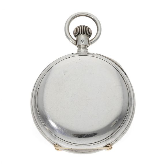 German silver observation deck chronometer Circa 1885 German silver observation deck chronometer Circa 1885