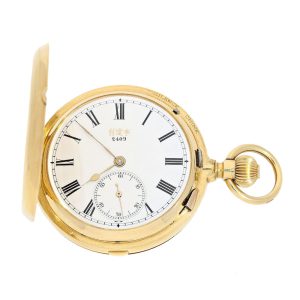 Swiss grande sonnerie trip minute repeating watch Circa 1890