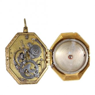 German large octagonal Renaissance clock with striking mechanism Circa 1590 German large octagonal Renaissance clock with striking mechanism Circa 1590