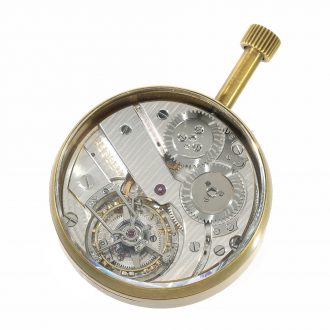 Swiss 18K gold contest chronometer tourbillon Circa 1940