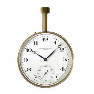 Swiss 18K gold contest chronometer tourbillon Circa 1940