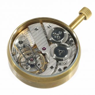 Swiss 18K gold contest chronometer tourbillon Circa 1940