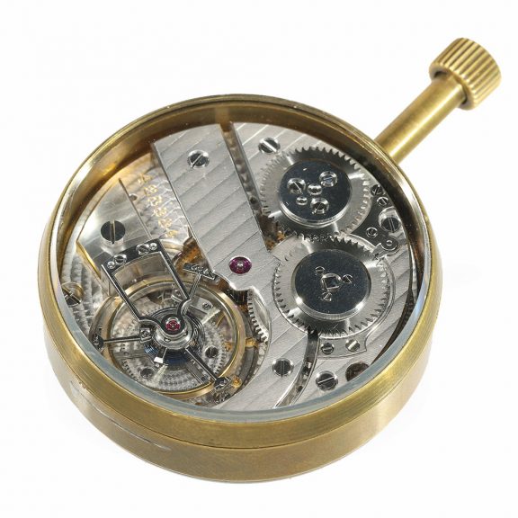 Swiss 18K gold contest chronometer tourbillon Circa 1940 Swiss 18K gold contest chronometer tourbillon Circa 1940
