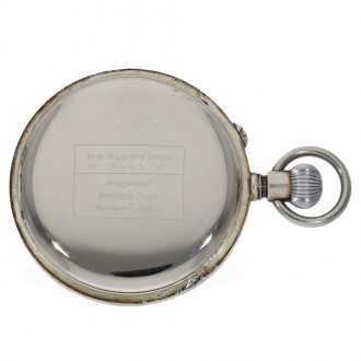 German silver submarine observation watch with special dial Circa 1942