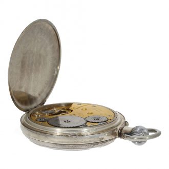 German silver submarine observation watch with special dial Circa 1942