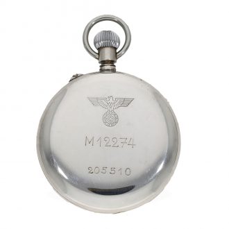 German silver submarine observation watch with special dial Circa 1942