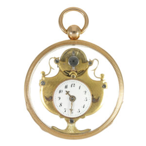 Swiss gold and enamel verge for the Chinese market Circa 1780
