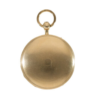 Swiss 18 carat gold extremely fine “Punchinello” automaton Circa 1820