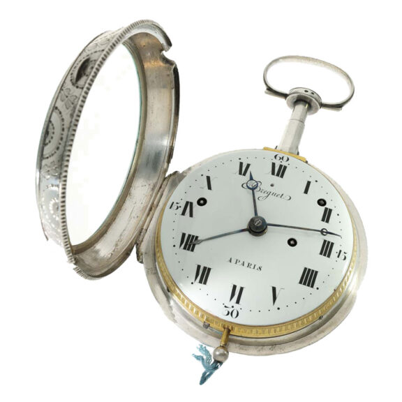French silver cased coach clock in excellent condition Circa 1790 French silver cased coach clock in excellent condition Circa 1790