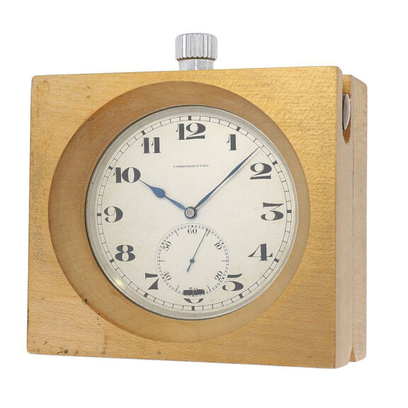 Swiss stainless steel observatory chronometer watch Circa 1890 Swiss stainless steel observatory chronometer watch Circa 1890