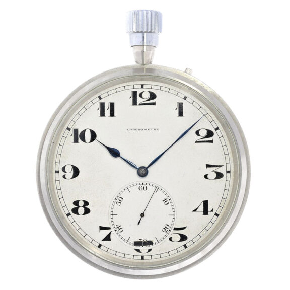 Swiss stainless steel observatory chronometer watch Circa 1890 Swiss stainless steel observatory chronometer watch Circa 1890