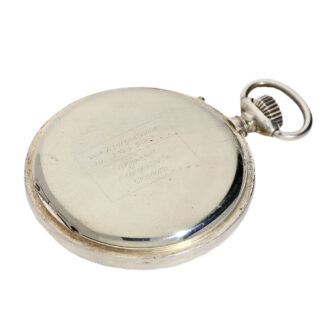 German silver military lever pocket watch Circa 1944