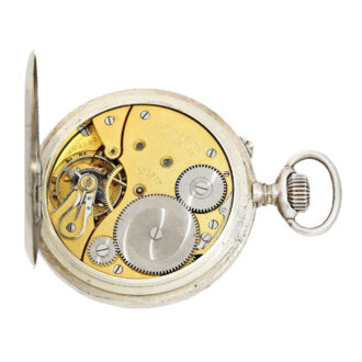 German silver military lever pocket watch Circa 1944