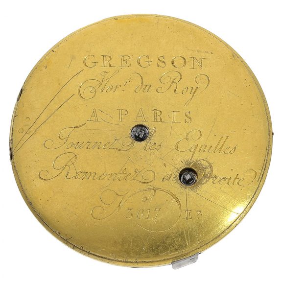 French ultra flat pocket watch with comma escapement Circa 1780 French ultra flat pocket watch with comma escapement Circa 1780
