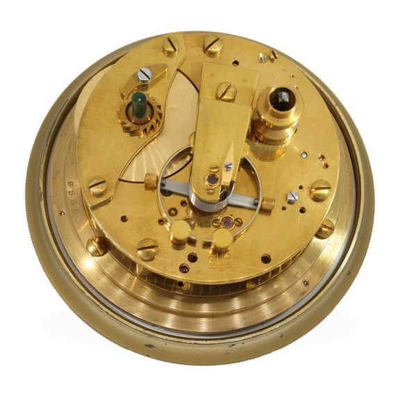 German brass marine chronometer in rare original condition Circa 1965 German brass marine chronometer in rare original condition Circa 1965