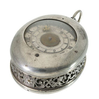 German silver early oval puritanical verge watch Circa 1625