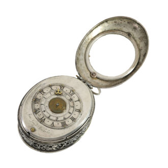 German silver early oval puritanical verge watch Circa 1625