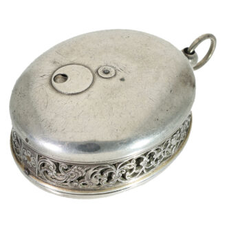 German silver early oval puritanical verge watch Circa 1625