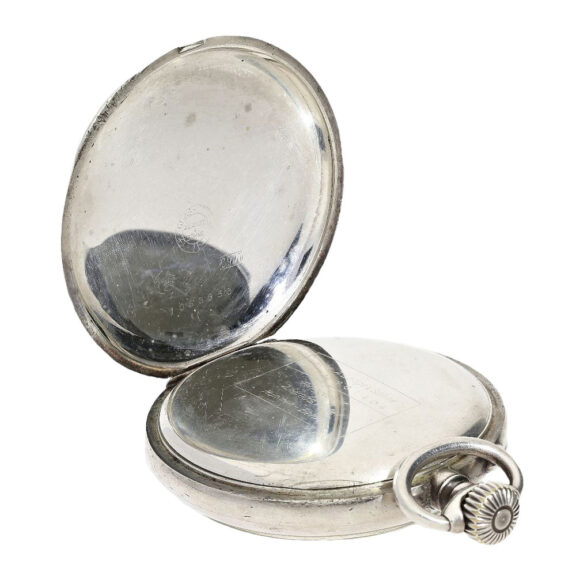 Highly interesting silver lever German navy watch Circa 1941 Highly interesting silver lever German navy watch Circa 1941