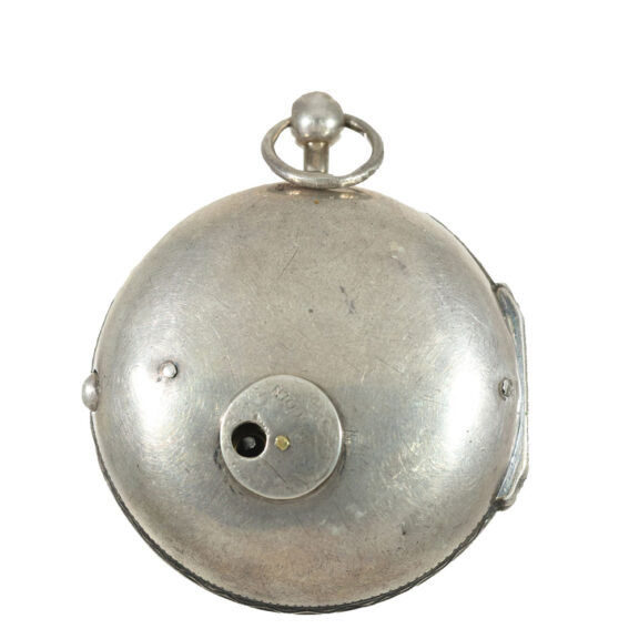 English silver astronomical watch with six complications Circa 1690 English silver astronomical watch with six complications Circa 1690