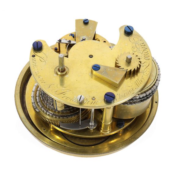 Fine English eight day power reserve deck chronometer Circa 1820 Fine English eight day power reserve deck chronometer Circa 1820