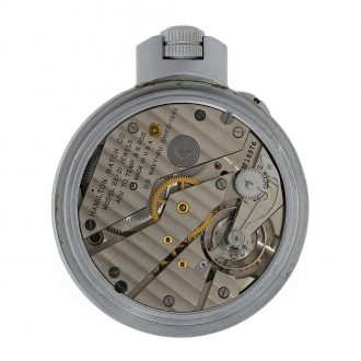 American marine chronometer from WWII with power reserve indicator Circa 1942