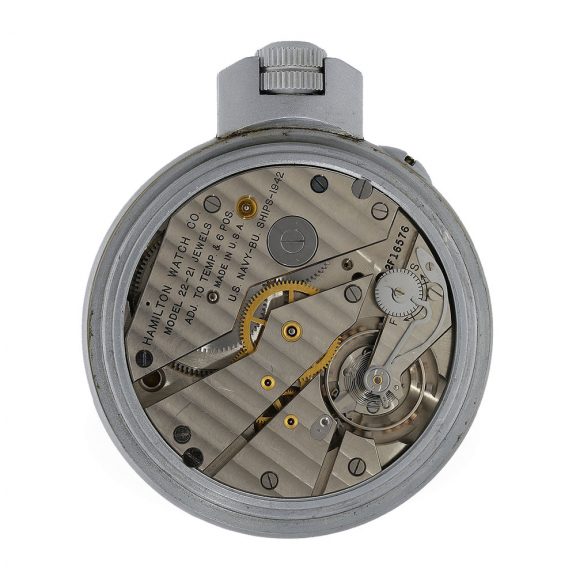 American marine chronometer from WWII with power reserve indicator Circa 1942 American marine chronometer from WWII with power reserve indicator Circa 1942