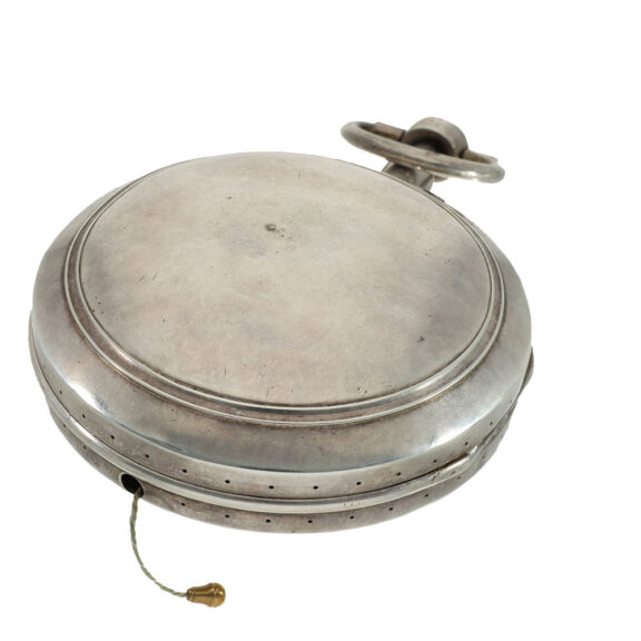 Belgian French silver coach clock in excellent original condition Circa 1810 Belgian French silver coach clock in excellent original condition Circa 1810
