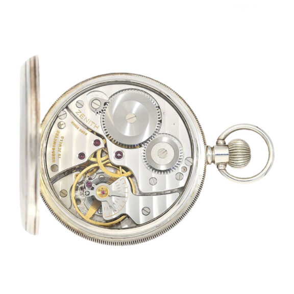 Swiss silver lever chronometer pocket watch Circa 1920 Swiss silver lever chronometer pocket watch Circa 1920