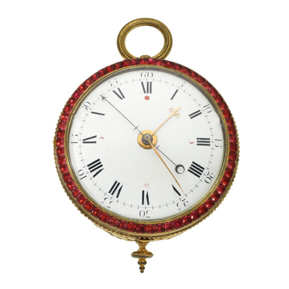 English gilt brass unique Grande Sonnerie coach watch Circa 1780