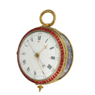 English gilt brass unique Grande Sonnerie coach watch Circa 1780