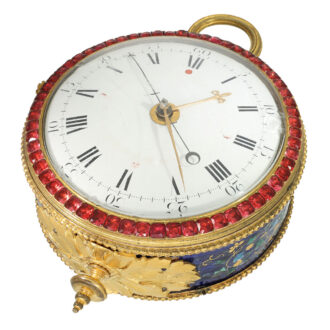 English gilt brass unique Grande Sonnerie coach watch Circa 1780