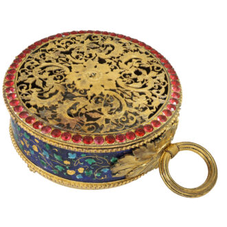 English gilt brass unique Grande Sonnerie coach watch Circa 1780
