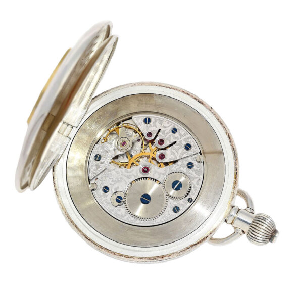 Swiss silver hunting cased "Tsar"pocket watch Circa 1853 Swiss silver hunting cased "Tsar"pocket watch Circa 1853