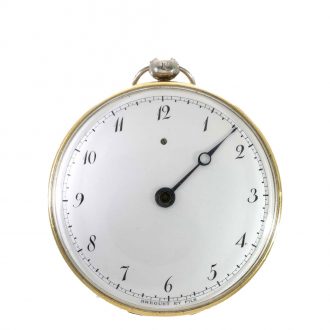French early silver and gold souscription watch Circa 1803