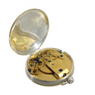 French early silver and gold souscription watch Circa 1803