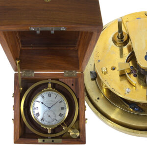Very early English brass marine one day chronometer Circa 1822