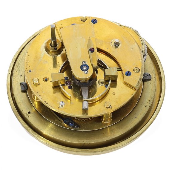 Very early English brass marine one day chronometer Circa 1822 Very early English brass marine one day chronometer Circa 1822
