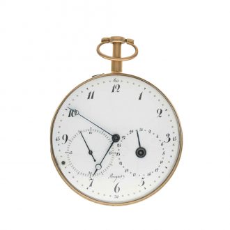 French important 18 carat gold pocket chronometer Circa 1792