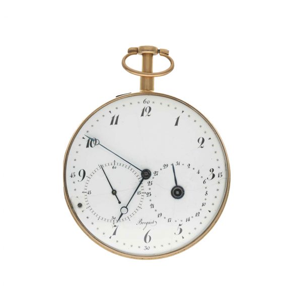 French important 18 carat gold pocket chronometer Circa 1792