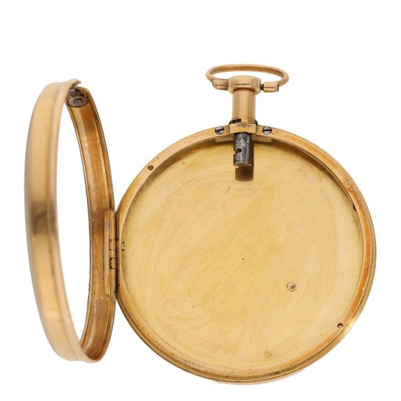 French important 18 carat gold pocket chronometer Circa 1792 French important 18 carat gold pocket chronometer Circa 1792