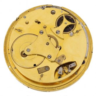 French important 18 carat gold pocket chronometer Circa 1792