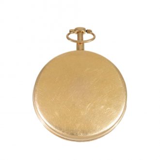 French important 18 carat gold pocket chronometer Circa 1792