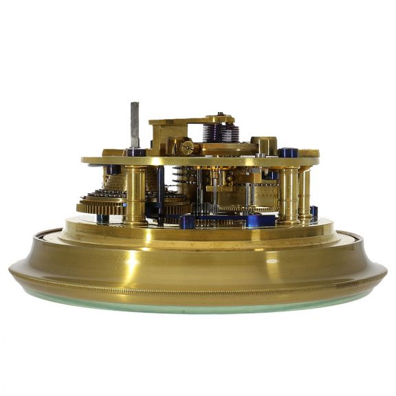 English fine marine chronometer with power reserve indicator Circa 1860 English fine marine chronometer with power reserve indicator Circa 1860
