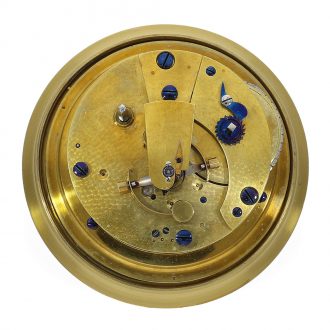 English fine marine chronometer with power reserve indicator Circa 1860